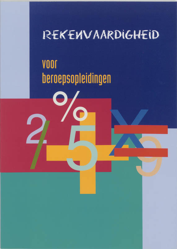 Omslag van Rekenvaardigheid voor beroepsopleidingen