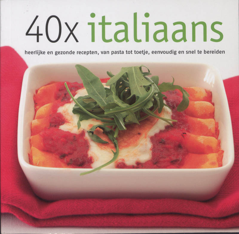 Omslag van 40x Italiaans