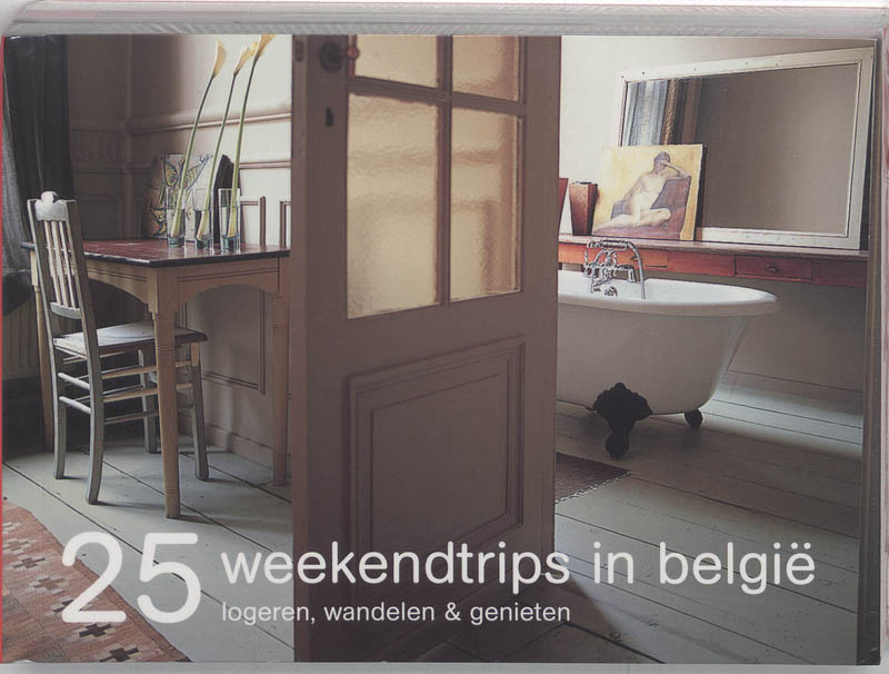 Omslag van 25 weekendtrips in Belgie set van 3 ex