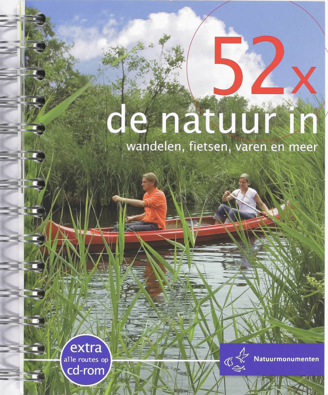 Omslag van 52x de natuur in