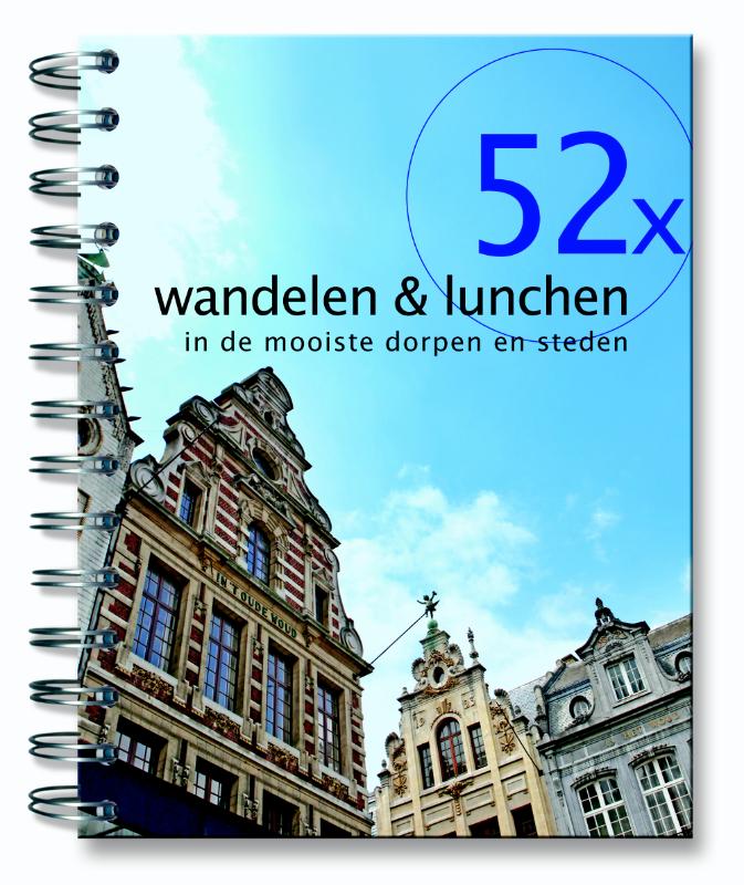 Omslag van 52x wandelen & lunchen in de mooiste dorpen en steden