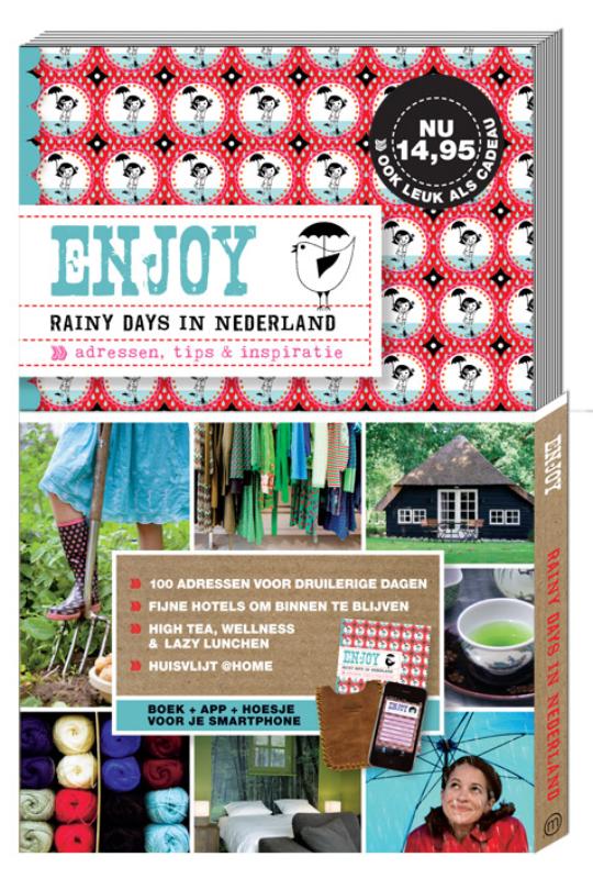 Omslag van Giftset Enjoy rainy days in Nederland