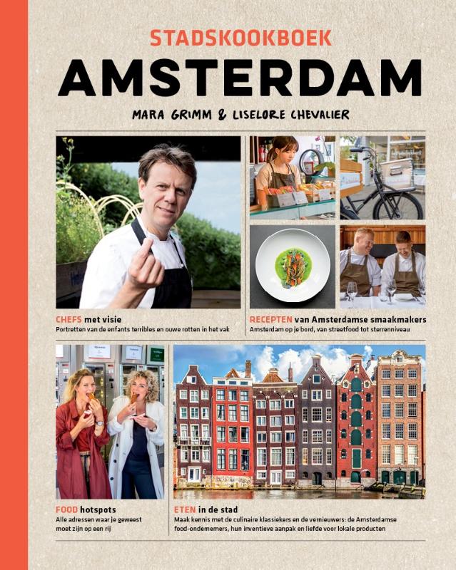 Omslag van Stadskookboek Amsterdam