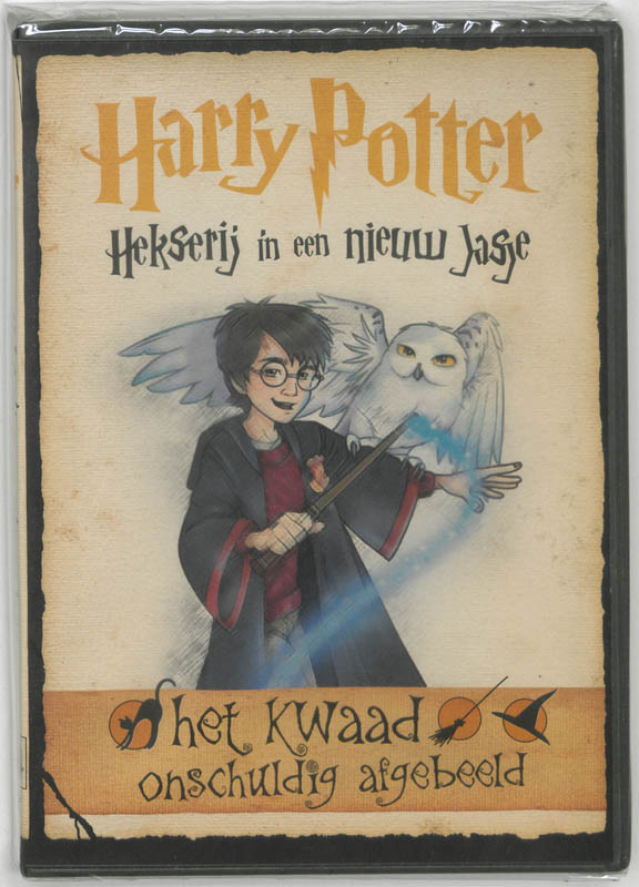 Omslag van Harry Potter, hekserij in een nieuw jasje