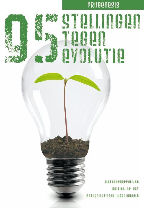 Omslag van Pro Genesis 95 stellingen tegen evolutie