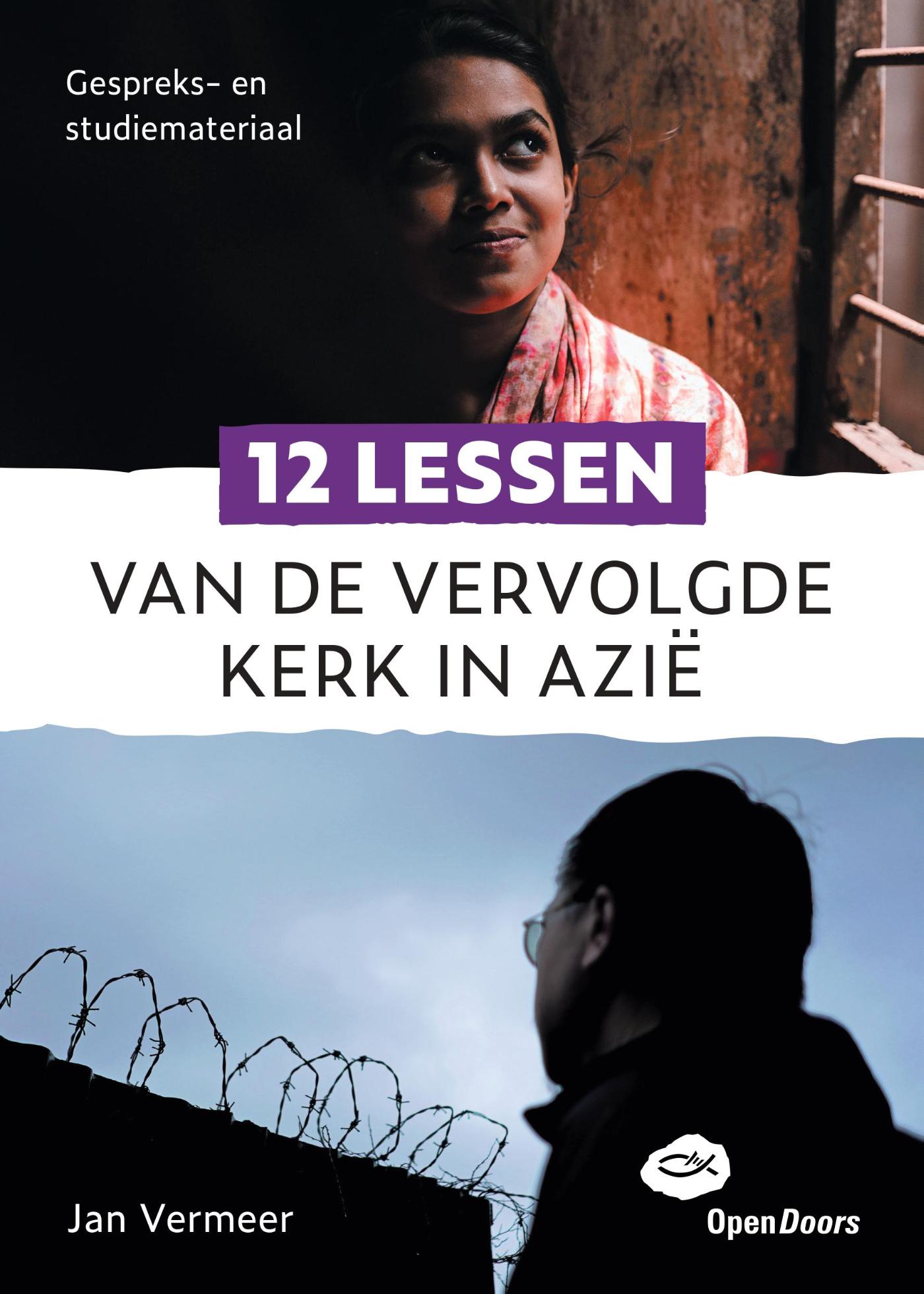 Omslag van 12 lessen van de vervolgde kerk in Azië