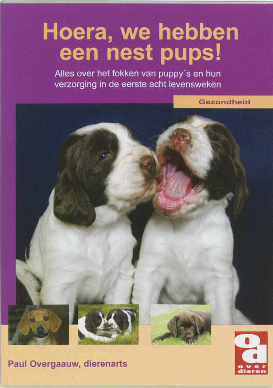 Omslag van Hoera, we hebben een nest pups!