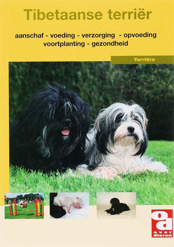 Omslag van de Tibetaanse terrier
