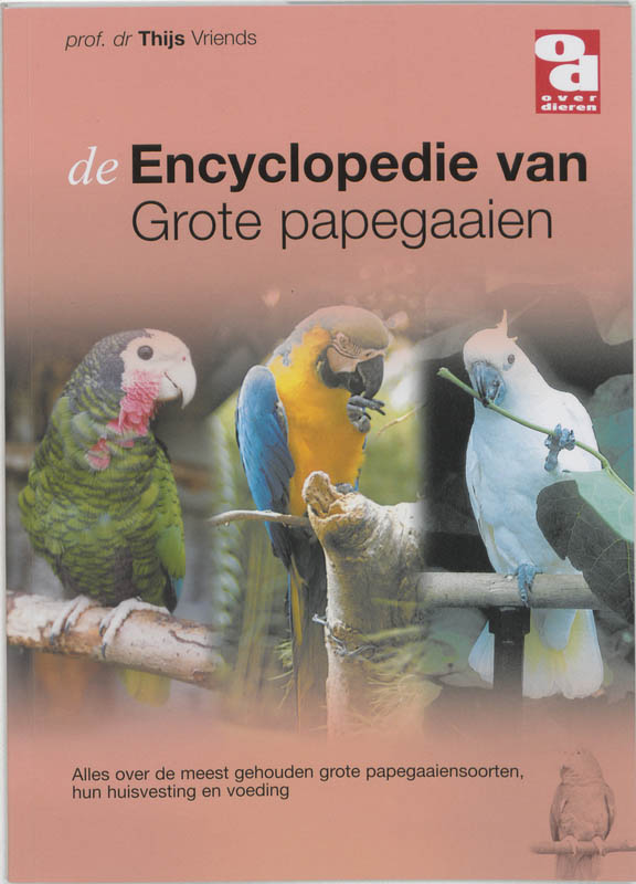 Omslag van Encyclopedie van grote papegaaien