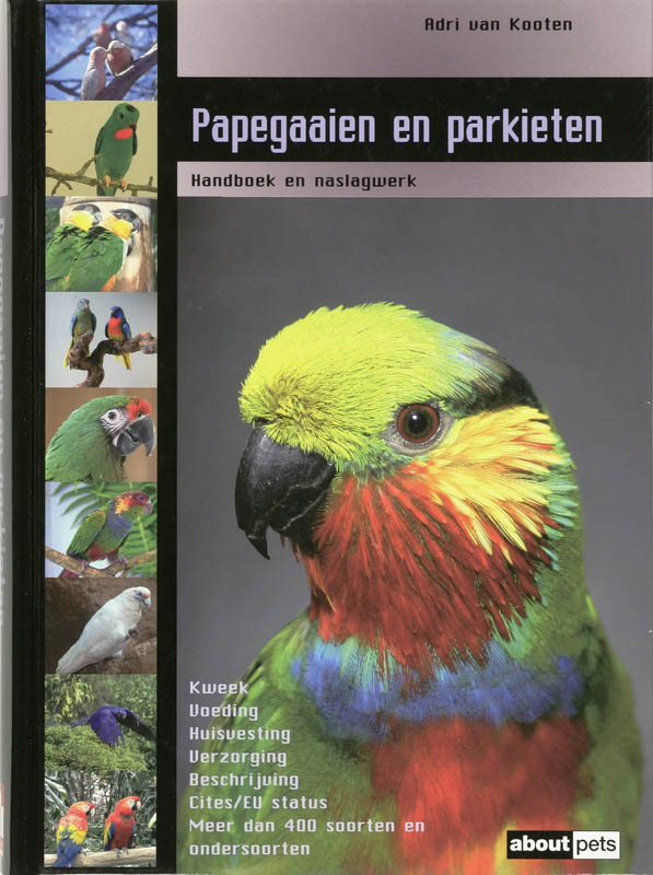 Omslag van Papegaaien en parkieten
