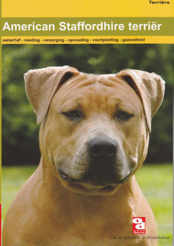 Omslag van American Staffordshire terriër