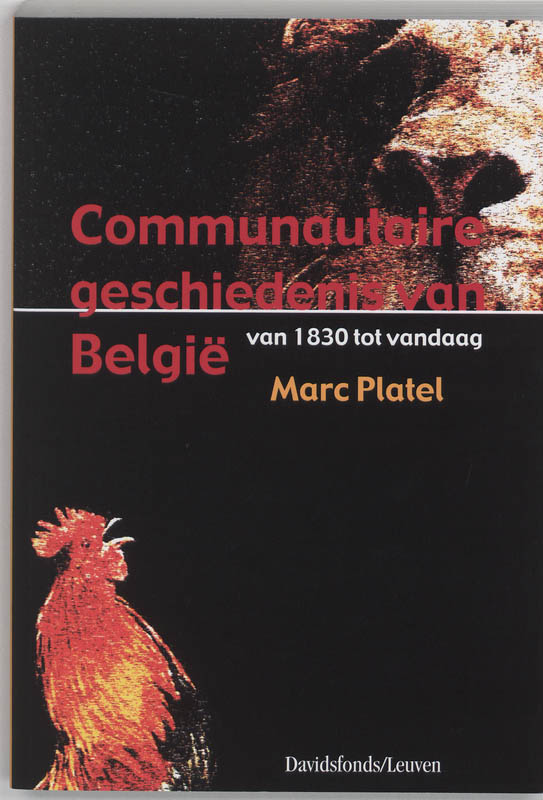 Omslag van Communautaire geschiedenis van Belgie