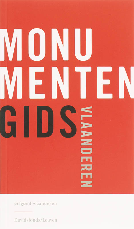 Omslag van Monumentengids Vlaanderen