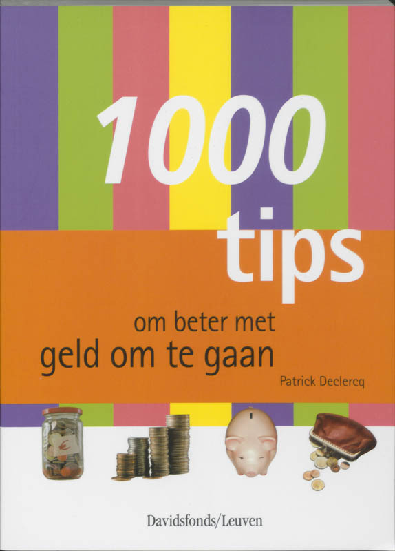 Omslag van 1000 tips om beter met geld om te gaan