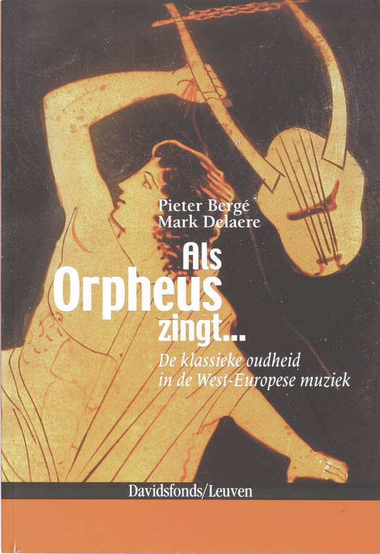 Omslag van Als Orpheus zingt ...
