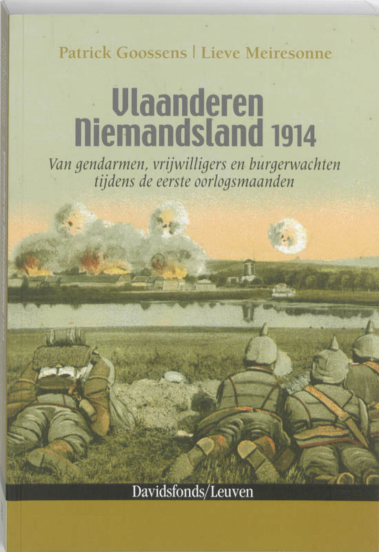 Omslag van Vlaanderen Niemandsland 1914