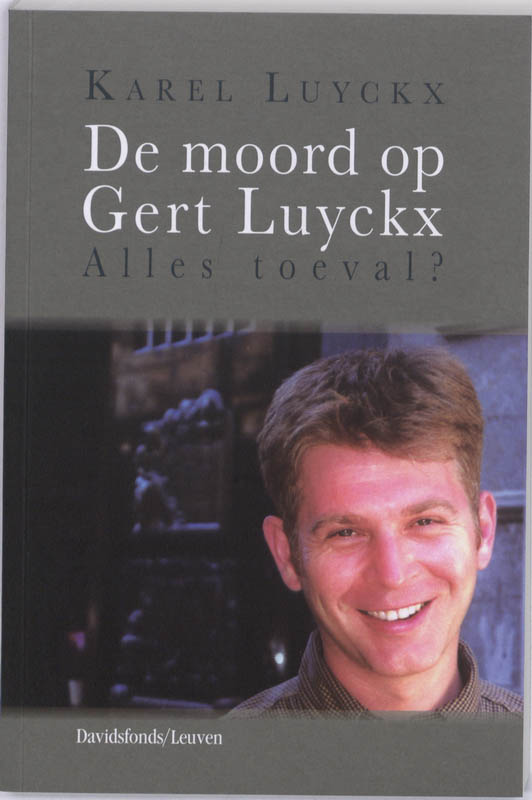 Omslag van De moord op Gert Luyckx