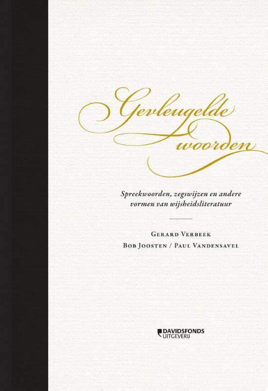 Omslag van Gevleugelde woorden