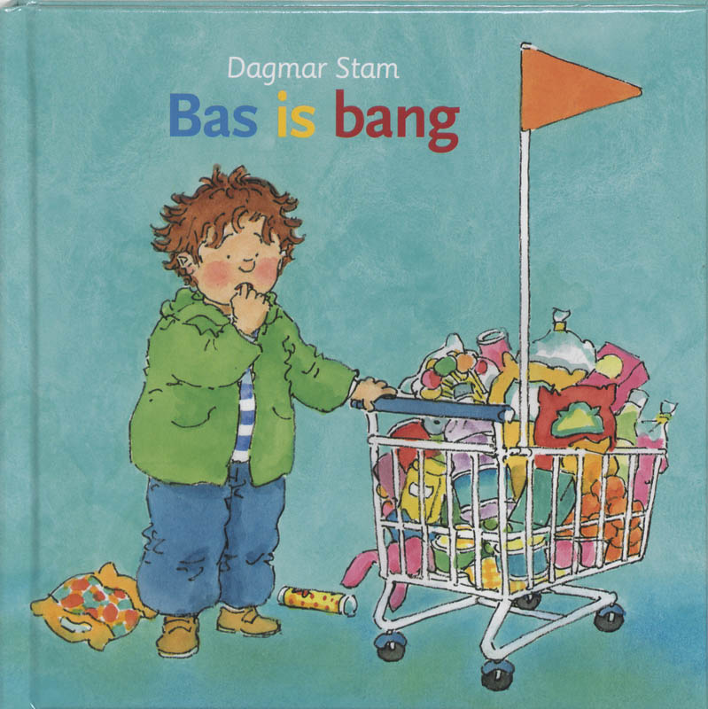 Omslag van Bas is bang