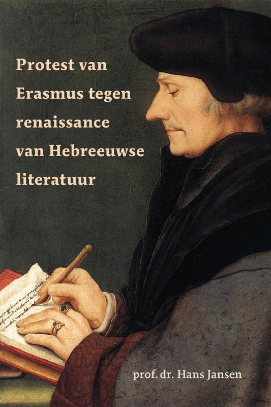 Omslag van Protest van Erasmus tegen renaissance van Hebreeuwse literatuur