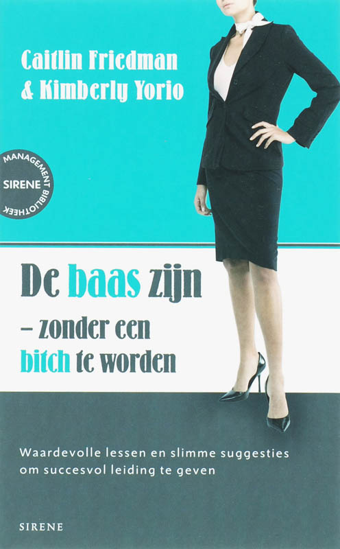 Omslag van De baas zijn