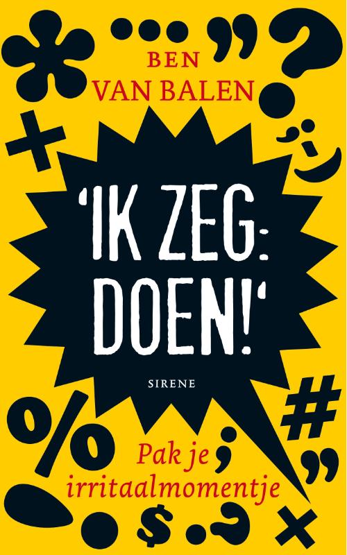Omslag van Ik zeg doen! Irriteren aan taal