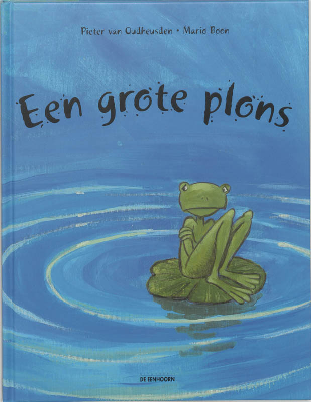 Omslag van Een grote plons