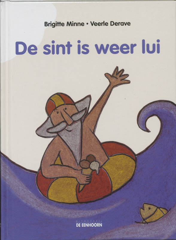 Omslag van De Sint is weer lui