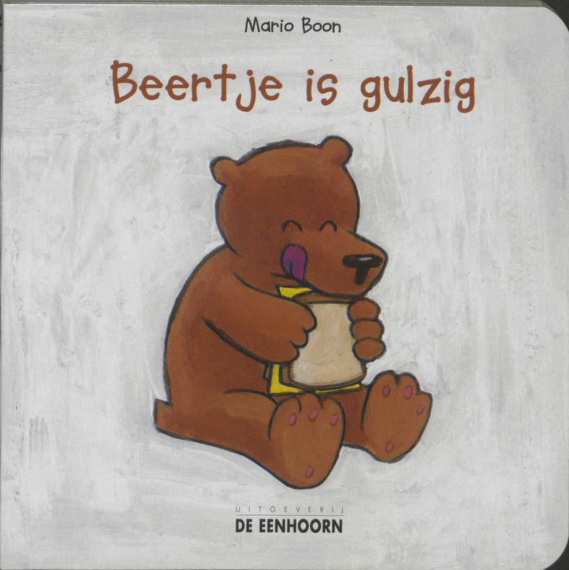 Omslag van Beertje is gulzig
