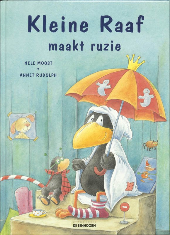 Omslag van Kleine Raaf maakt ruzie