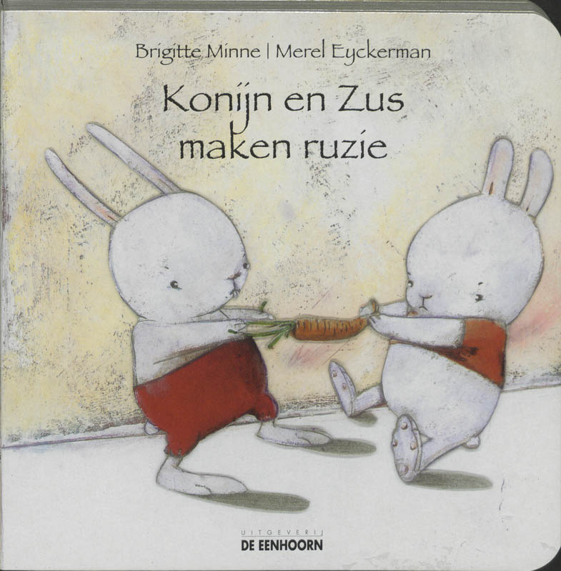 Omslag van Konijn en Zus maken ruzie