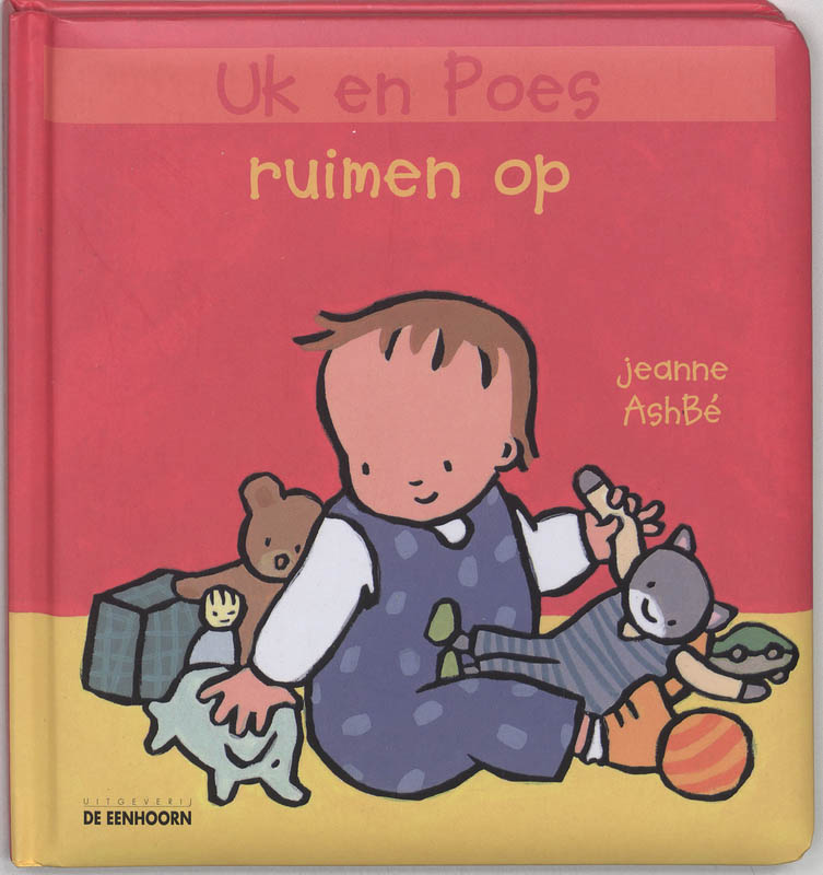 Omslag van Uk en Poes ruimen op