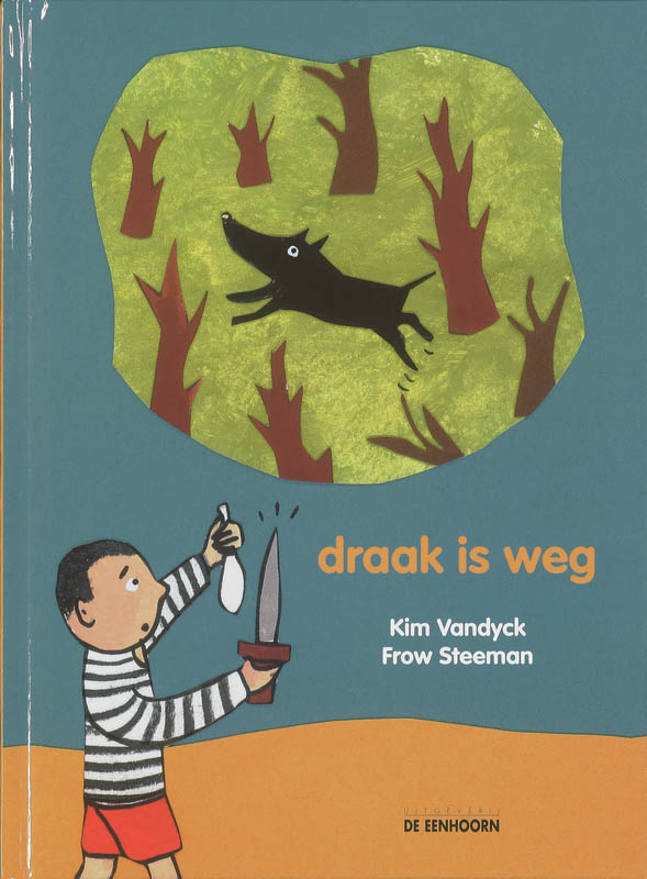 Omslag van Draak is weg