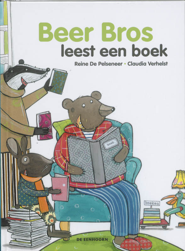 Omslag van Beer Bros leest een boek
