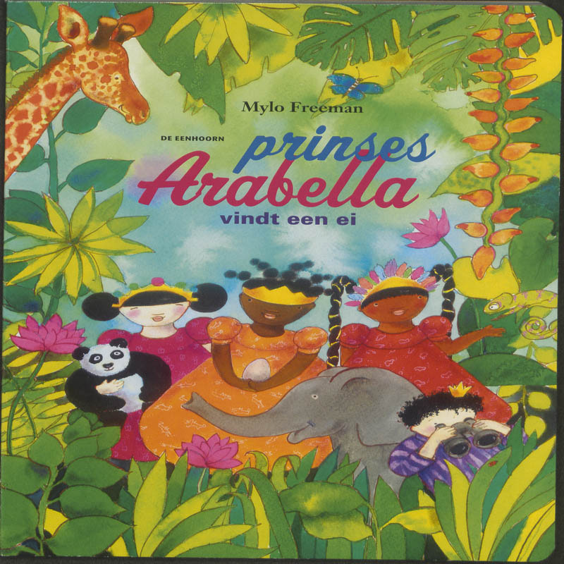 Omslag van Prinses Arabella vindt een ei