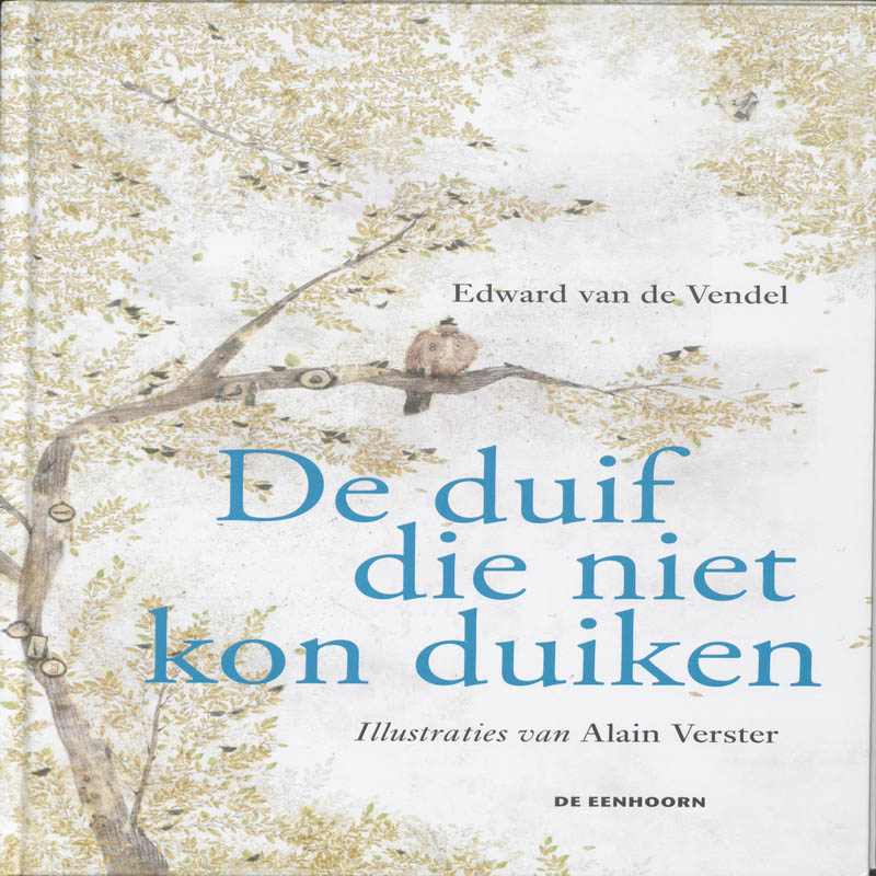 Omslag van De duif die niet kon duiken