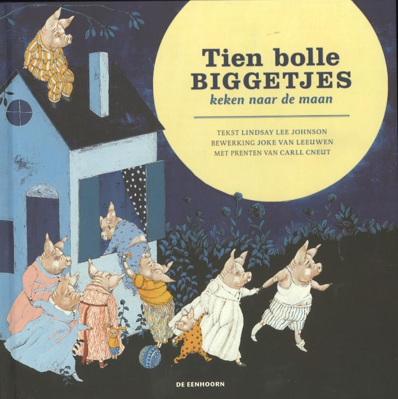 Omslag van Tien bolle biggetjes