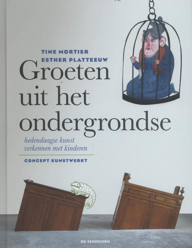 Omslag van Groeten uit het ondergrondse