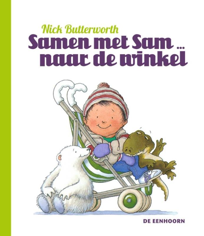 Omslag van Samen met Sam .. naar de winkel