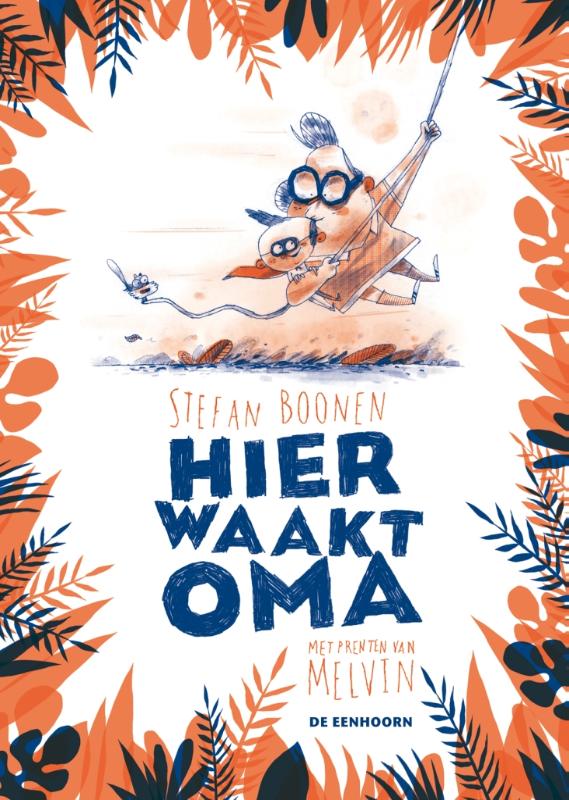 Omslag van Hier waakt oma