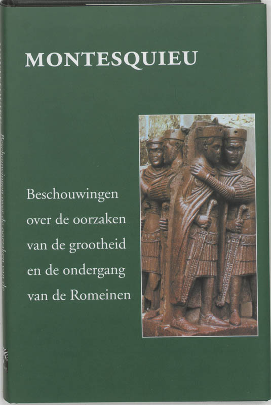 Omslag van Beschouwingen over de oorzaken van de grootheid en de ondergang van de Romeinen