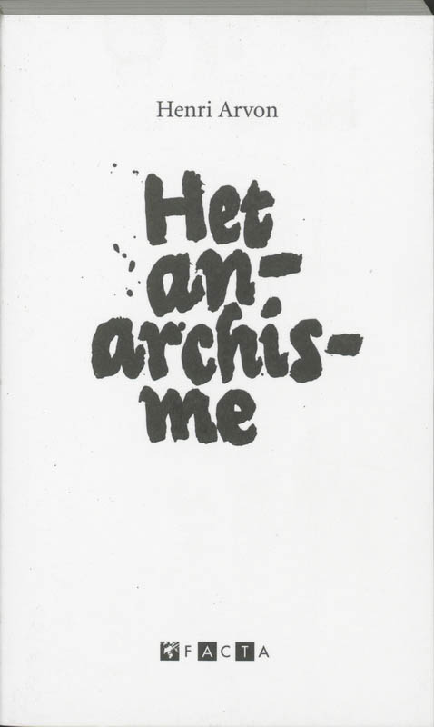 Omslag van Het anarchisme