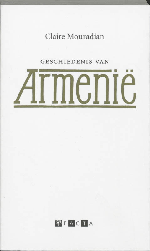Omslag van Geschiedenis van Armenie
