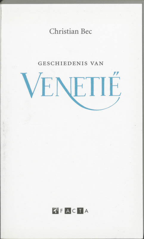 Omslag van Geschiedenis van Venetie