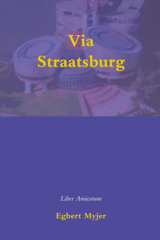 Omslag van Via Straatsburg