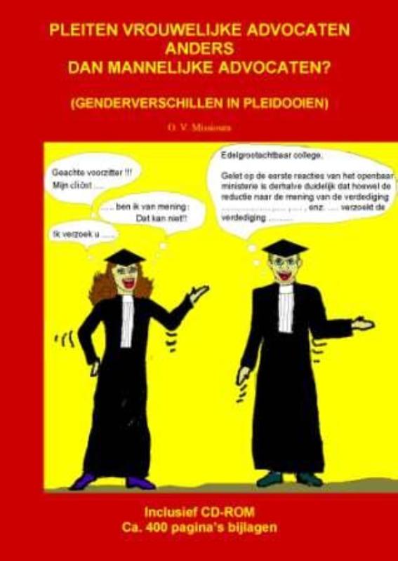 Omslag van Pleiten vrouwelijke advocaten anders dan mannelijke advocaten?