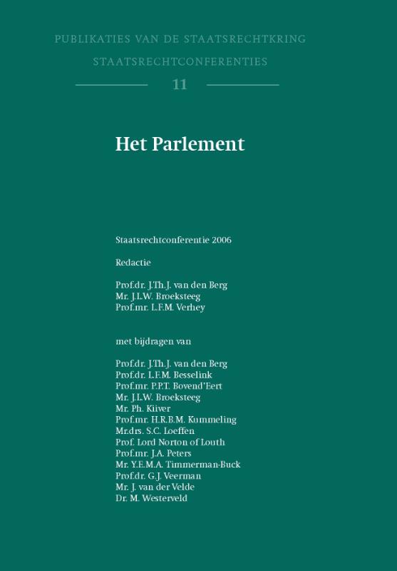 Omslag van Het Parlement