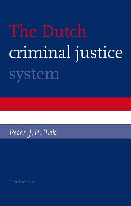 Omslag van The Dutch criminal justice system