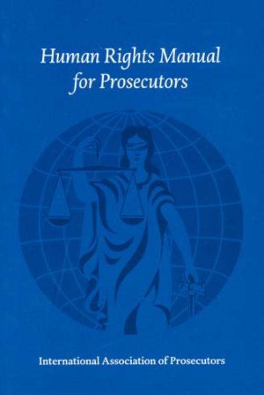 Omslag van Human Rights manual for prosecutors