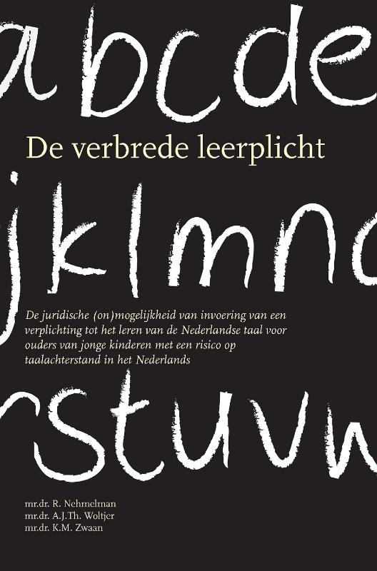 Omslag van De verbrede leerplicht